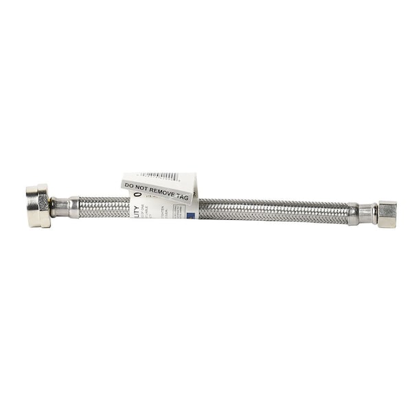 Thrifco Plumbing 3/8 Inch Comp x 7/8 Inch Ballcock x 16 Inch Long Stainless Steel Toilet Riser 4401441 - main
